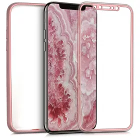   Etui do Apple iPhone X / iPhone XS, Silikon, Różowy, 42999.31