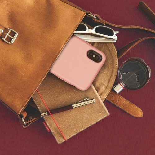 Etui do Apple iPhone X / iPhone XS, Silikon, Różowy, 42999.31