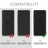 Etui do BQ Aquaris X / Aquaris X Pro, silikon, czarny, 43046.47