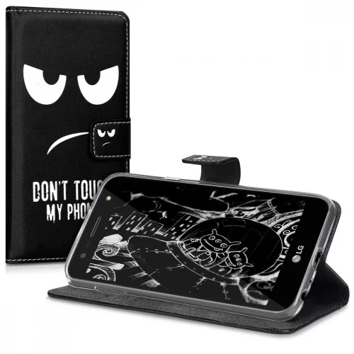 Etui do LG X Power 2, Skóra ekologiczna, Czarny, 43091.01