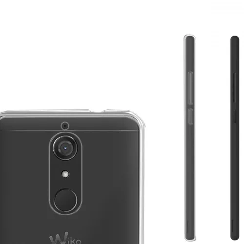 Pokrowiec na Wiko View, silikonowy, przezroczysty, 43185.03