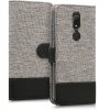 Etui na Wiko View Prime, tekstylne, szare, 43191.22