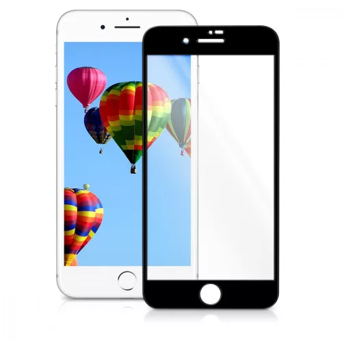 Folia ochronna do Apple iPhone 8 Plus, kaliber, Przód, Czarna, 43286.01