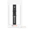 Pasek do Xiaomi Amazfit, silikonowy, czarny / czerwony, 43242.01