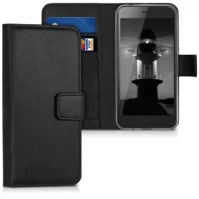   Pokrowiec na ZTE Blade A520, Skóra ekologiczna, Czarny, 43438.01