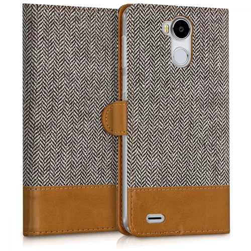 Etui do Blackview R6, tekstylne, brązowe, 41650.02