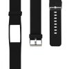 Pasek do Polar A370 / A360, kwmobile, Silikon, Czarny, 43571.01