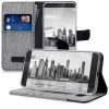 Etui do Blackview A10, tekstylne, szare, 43720.01