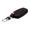 Osłona kluczyka do BMW - 3 przyciski - Keyless Go, Skóra ekologiczna, Czarna, 43955.01