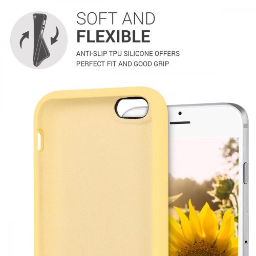 Etui do Apple iPhone 6 / iPhone 6s, Silikon, Żółty, 40223.49