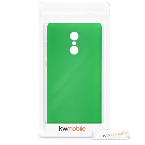 Etui do Xiaomi Redmi Note 4, silikonowe, zielone, 44073.44