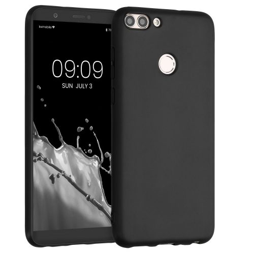 Etui do Huawei P Smart / Enjoy 7s, Silikon, Czarny, 44124.47
