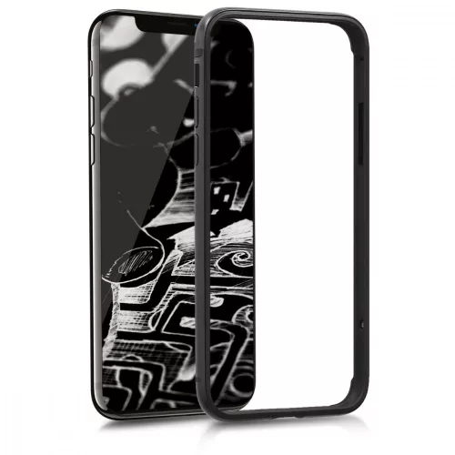 Etui do Apple iPhone X / iPhone XS, aluminium, czarny, 43892.01