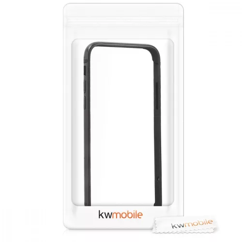 Etui do Apple iPhone X / iPhone XS, aluminium, czarny, 43892.01