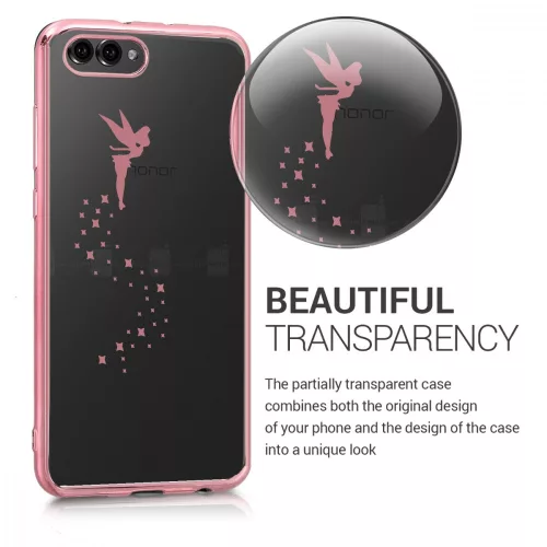 Etui do Huawei Honor View 10, Silikon, Różowy, 44210.01