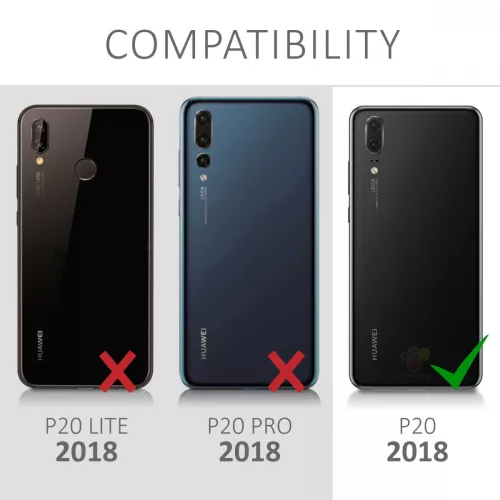 Etui do Huawei P20, Silikon, Przezroczysty, 44211.03