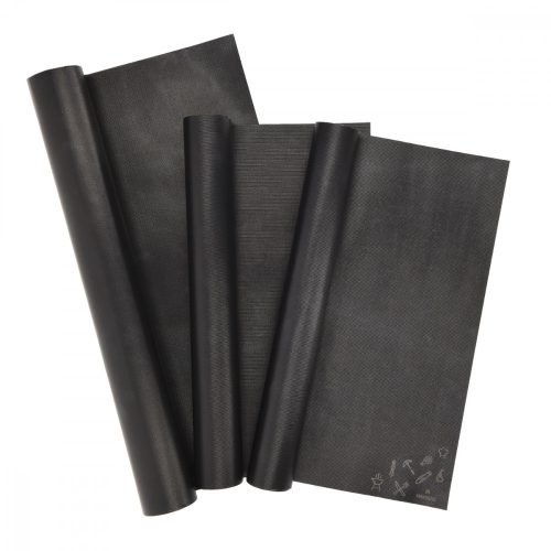 Zestaw 3 nieprzywierających mat do grillowania Navaris, wielokrotnego użytku, 300 stopni Celsjusza, 44053.01