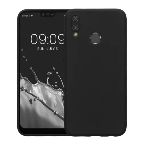 Etui do Huawei P20 Lite, Silikon, Czarny, 44358.47