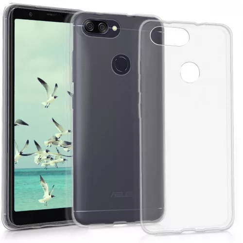 Etui do Asus Zenfone Max Plus, Silikon, Przezroczysty, 44423.03