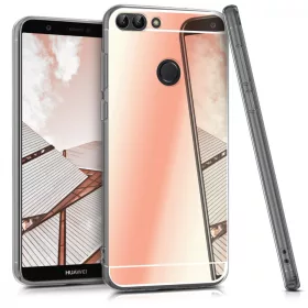   Etui do Huawei P Smart / Enjoy 7s, Silikon, Różowy, 44435.81