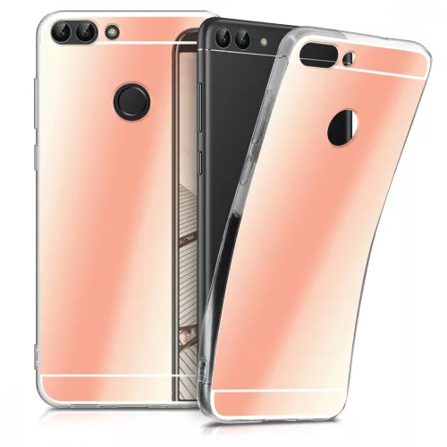 Etui do Huawei P Smart / Enjoy 7s, Silikon, Różowy, 44435.81