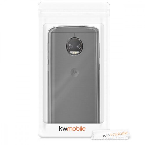 Etui do Motoroli Moto G6 Plus, Silikon, Przezroczysty, 44609.03