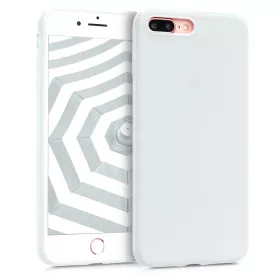   Etui do Apple iPhone 8 Plus / iPhone 7 Plus, Silikon, Biały, 39499.48