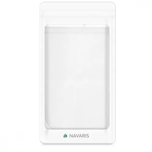 Torba na organiczne mleko migdałowe Navaris, wielokrotnego użytku, 20 x 30 cm, 44348.01