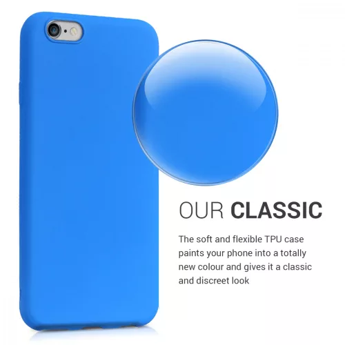 Etui do Apple iPhone 6 / iPhone 6s, Silikon, Niebieski, 43410.104