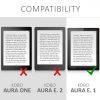 Etui do Kobo Aura Edition 1, Skóra ekologiczna, Różowe Złoto, 24410.81