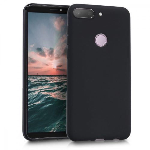 Etui do HTC Desire 12 Plus, Silikon, Czarny, 44792.47