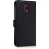 Etui do Wiko Lenny 5, Skóra ekologiczna, Czarny, 44844.01