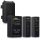Tester kabli sieciowych z PoE - LAN i 2 trybami skanowania, Kwmobile,/Czarny, Plastik, 44494.03