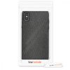 Etui do Apple iPhone X / iPhone XS, tekstylne, czarne, 43479.01