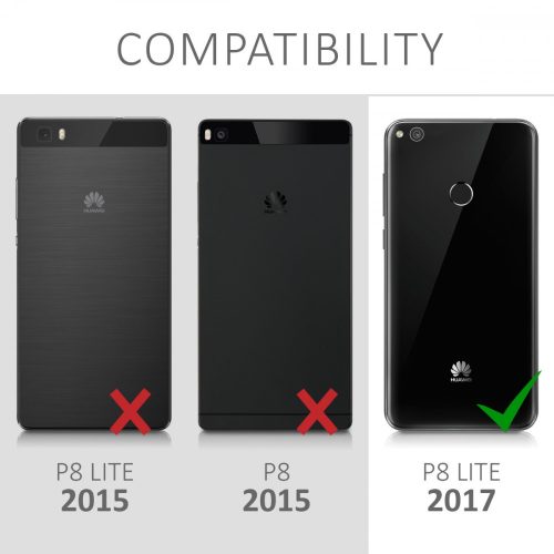 Etui do Huawei P9 Lite (2017), Tekstylne, Czerwone, 40893.04