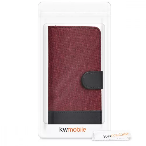 Etui do Xiaomi Redmi 5A, tekstylne, czerwone, 43842.20