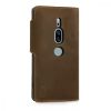 Etui do Sony Xperia XZ2 Premium, Skóra naturalna, Brązowy, 45007.05