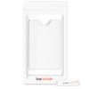Zestaw 10 etui na karty bankowe, Kwmobile, przezroczysty, plastikowy, 45056.74