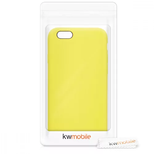 Etui do Apple iPhone 6 / iPhone 6s, Silikon, Żółty, 40223.75