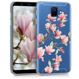   Etui do Samsunga Galaxy A6 (2018), Silikon, Różowy, 45250.02