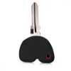 Etui na kluczyki motocyklowe do Piaggio Vespa, Kwmobile, czarne, silikonowe, 45330.01