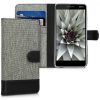 Etui do Nokii 2.1 (2018), Tekstylne, Szare, 45388.01