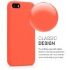 Etui do Apple iPhone 5 / iPhone 5s / iPhone SE, Silikon, Pomarańczowy, 42766.69