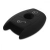 Osłona kluczyka do samochodu Mercedes Benz - 2 przyciski - Keyless Go, silikon, czarna, 42376.07