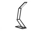 Składana lampa biurkowa z diodą LED i microUSB, Kwmobile, czarna, aluminium, 40590.01