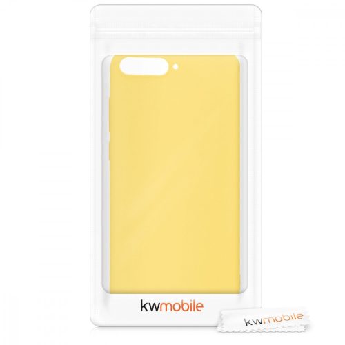 Etui do Huawei Y6 (2018), Silikon, Żółty, 44878.49