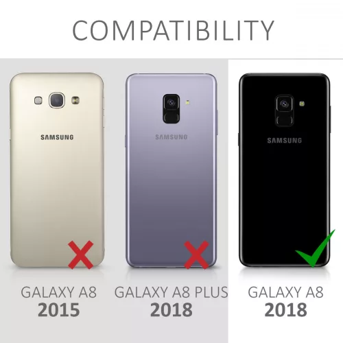 Etui do Samsunga Galaxy A8 (2018), Silikon, Wielokolorowe, 45465.02