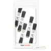 Zestaw 10 adapterów złączy BNC z 5 x męskimi 5 x żeńskimi, Kwmobile, Multicolor, Metal, 45685.01