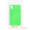 Etui do Apple iPhone X / iPhone XS, Silikon, Zielony, 43940.44