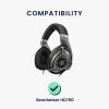Zestaw 2 poduszek nausznych do słuchawek Sennheiser HD700, Kwmobile, Czarny, Skóra ekologiczna, 45714.01